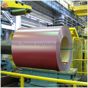 Couleur Carré ondulé Usagé Non secondaire Aluzinc Coated Steel Coil PPGL